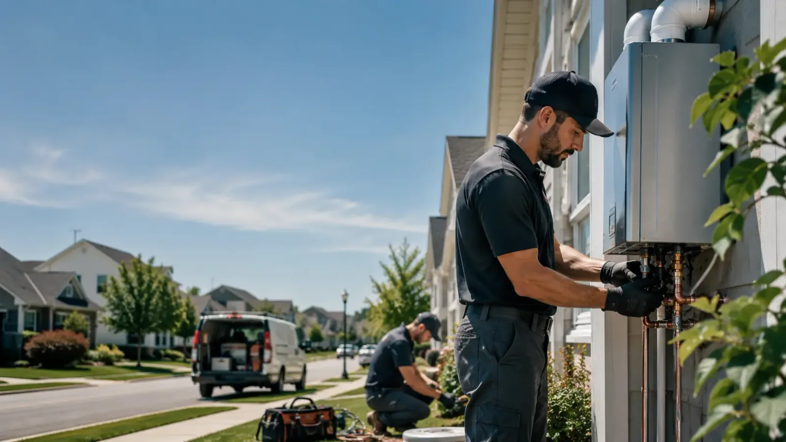 Tankless Water Heater Installation in Frost, TX